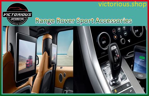 How To Choose The Right Range Rover Velar Interior Accessories – Victorious Automotive