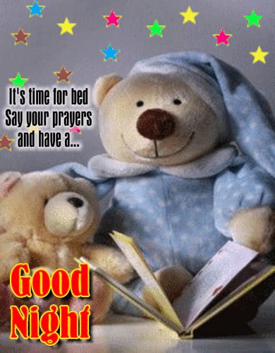 A Cute And Cuddly Good Night Card. Free Good Night eCards | 123 Greetings