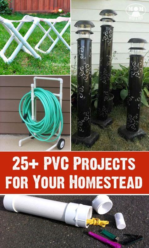 PVC pipe is relatively inexpensive and quite easy to work with. Here ...