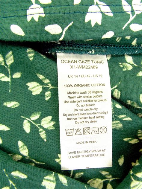 Wholesale SEASALT Organic Cotton Clothing, Cornwall Finest - - SS GREEN Tulip Cuttings Dark ...