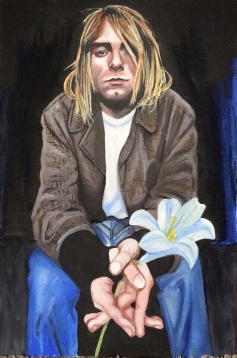 Original Kurt Cobain acrylic painting | in Arnold, Nottinghamshire | Gumtree