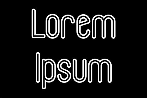 Lorem Ipsum Font by Freebies · Creative Fabrica