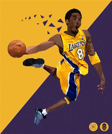 Kobe Bryant | Vector Art on Behance