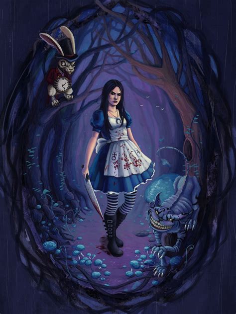 Alice In Wonderland Dark Art