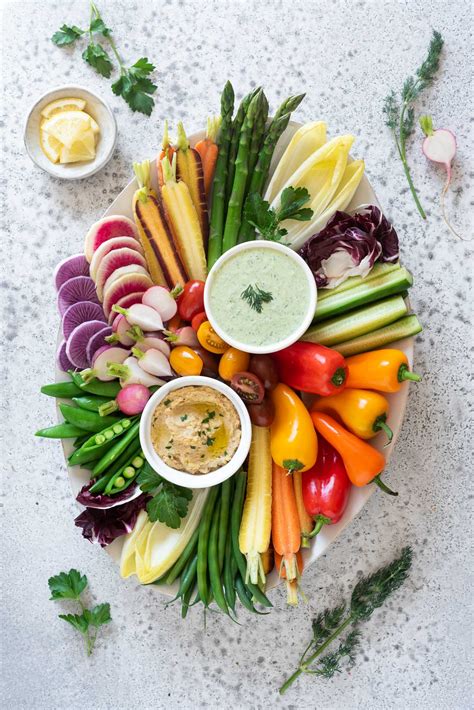 Easy Crudités Platter - Flavor the Moments