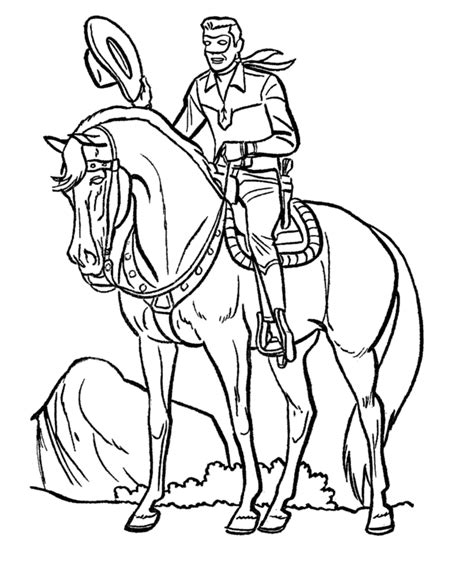 The Lone Ranger and Tonto Coloring Page sheets - The Lone Ranger and Silver arrive - Free ...