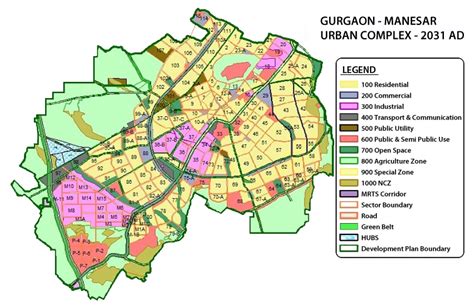 GURGAON MASTER PLAN 2031 PDF