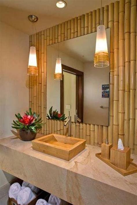 Pin by Iris Bosma on Decoratie | Bamboo decor, Bamboo house, Bamboo bathroom