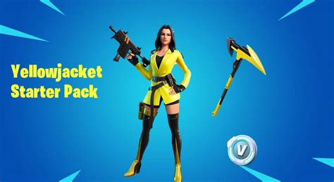 Fortnite YellowJacket Skin Starter Pack Release Date & Price - Fortnite ...