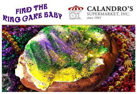 WAFB Channel 9 “Find the King Cake Baby” Contest | Calandro's Supermarket