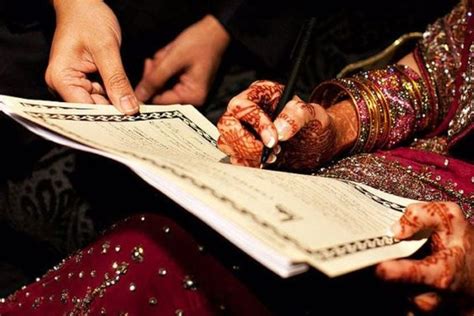 You should know your nikkah nama before signing it – The Express ...