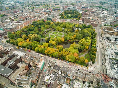 Park in Dublin St Stephen's Green Luftbild | Ireland travel, Visit ...