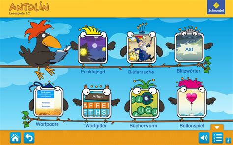 Antolin Lesespiele 1/2 – Android-Apps auf Google Play