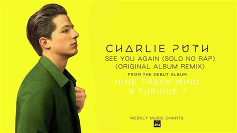 Charlie Puth - See You Again Chords - Chordify