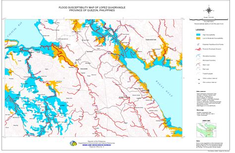 Risk Map Region IV A Quezon Lopez Flood | Shelter Cluster