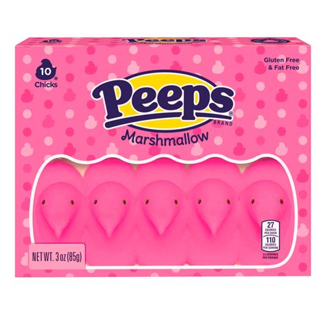 Just Born Peeps Marshmallow Chicks, 10 ea - Walmart.com - Walmart.com