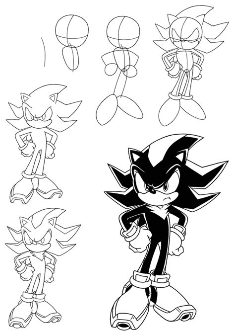 how to draw shawdow - Shadow The Hedgehog Photo (10283026) - Fanpop