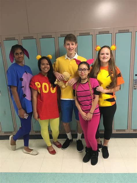 Pooh Bear and friends in 2024 | Halloween costumes friends, Winnie the pooh halloween, Winnie ...