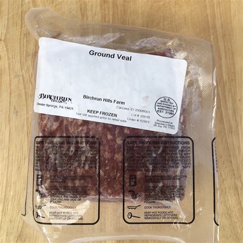 Ground Veal - Birchrun Hills Farm