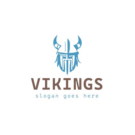 Premium Vector | Viking vector logo design