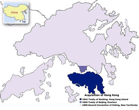 Territorial expansion of British Hong Kong [800 x 634] | History of hong kong, Hong kong ...