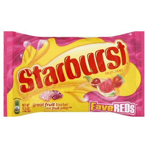 Starburst Fruit Chews, Fave Reds, 14 oz (396.9 g)