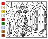 Coloring Disney Color By Number Coloring Pages sketch template