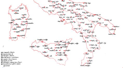 "To work" in different Italian local languages (South and Islands)- : r ...