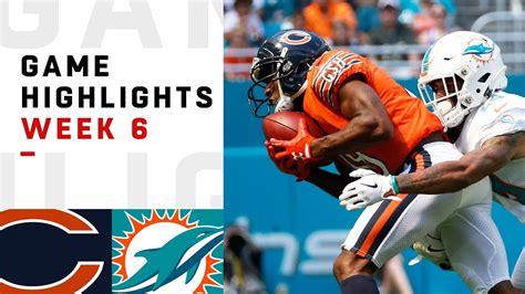 Bears vs. Dolphins Week 6 Highlights | NFL 2018 - YouTube