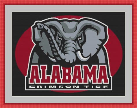 NCAA Sports Outlet: University of Alabama Cross Stitch Pattern