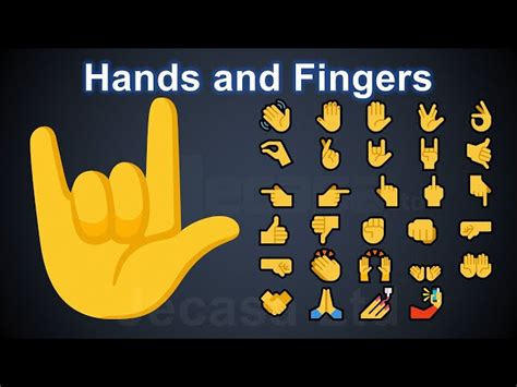 Hand Emojis Meanings