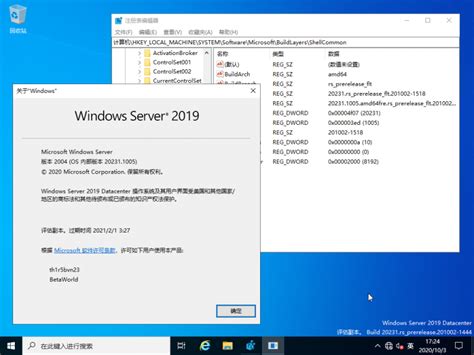 Windows Server 2022:10.0.20231.1005.rs_prerelease_flt.201002-1518 - BetaWorld 百科