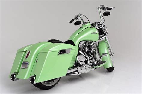 2010 Green Harley-Davidson | Green bike, Custom street bikes, Harley ...