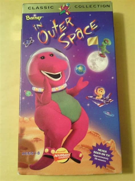 Barney - Barney in Outer Space (VHS, 1998) | Barney, Barney the ...