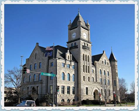 Historic Douglas County Courthouse in Lawrence, Kansas