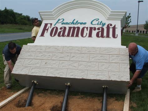 How to Install A Foam Monument Sign ~ Foam Monument Blog | Monument Sign | Wholesale Monument ...