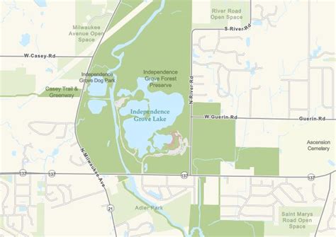 Lake County Forest Preserve Map - Map Of West