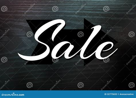 Vintage Sale Sign stock illustration. Illustration of black - 32775655