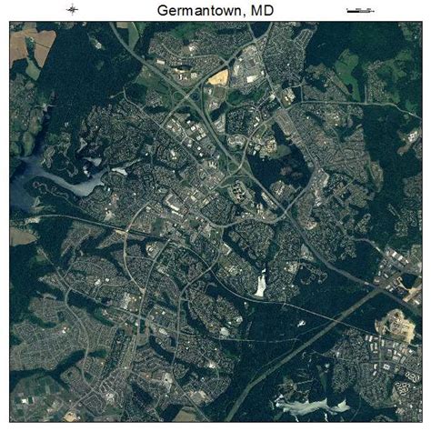 Aerial Photography Map of Germantown, MD Maryland