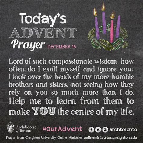 Prayer for the Third Week of Advent - Tuesday #ouradvent | Advent prayers, Prayers, Christmas prayer