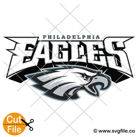 Philadelphia Eagles SVG Layered Logo SVG File - 0.99 Cent SVG Files ...