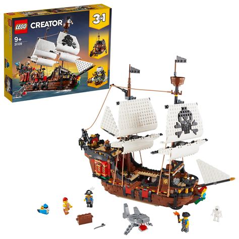 LEGO 31109 Creator 3w1 Statek piracki - niskie ceny i opinie w Media Expert