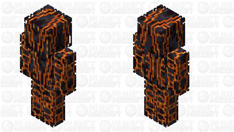 Blackstone Golem powered by Lava Minecraft Skin