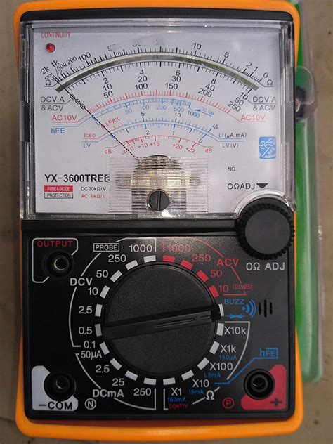 OSFT YX-360 TRE Analog Multimeter and Professional Multimeter with ...