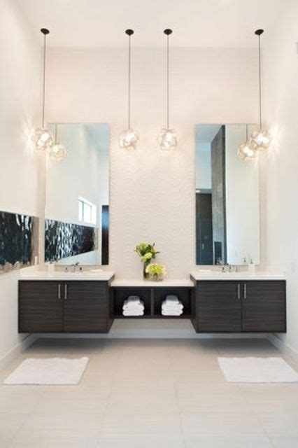 25 Creative Modern Bathroom Lights Ideas You’ll Love - DigsDigs