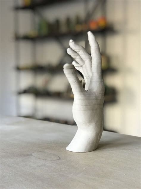 Hands of clay. sculpture of hands. BajenoCeramics | Hand sculpture ...