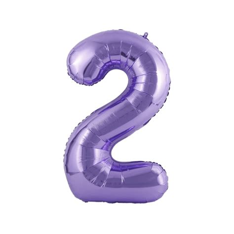 Purple Number Balloons (40 Inch) | Balloon Party Singapore