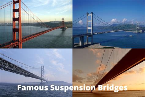 10 Most Famous Suspension Bridges - Artst