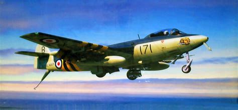 British Hawker Sea Hawk, Suez Crisis | Aviation art, British aircraft ...