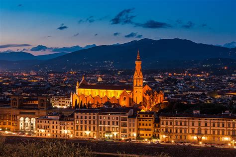 Florence city at night Photograph by Gurgen Bakhshetsyan - Fine Art America